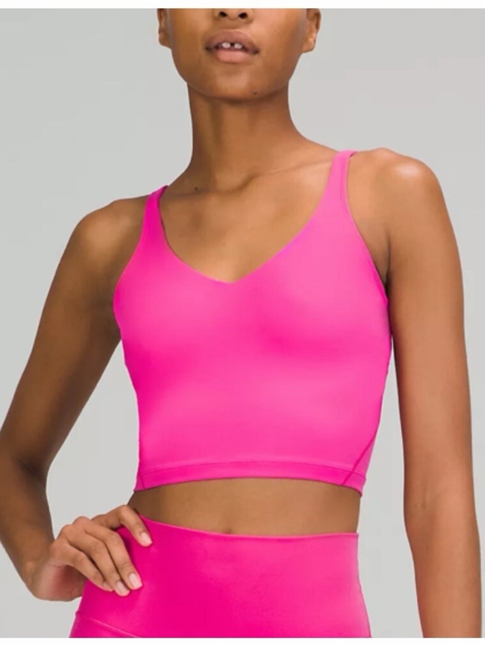 lululemon Align Tank in Sonic Pink